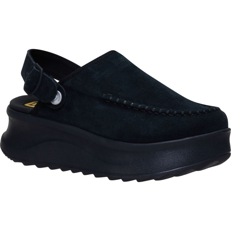 HEYDUDE Delray Clog Suede Women's Black