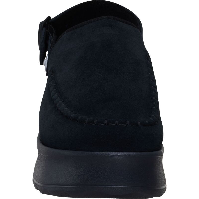 HEYDUDE Delray Clog Suede Women's Black