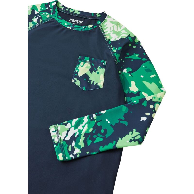 REIMA UPF 50+ Long Sleeve Swim Shirt Kroolaus 5200150A Navy 6980