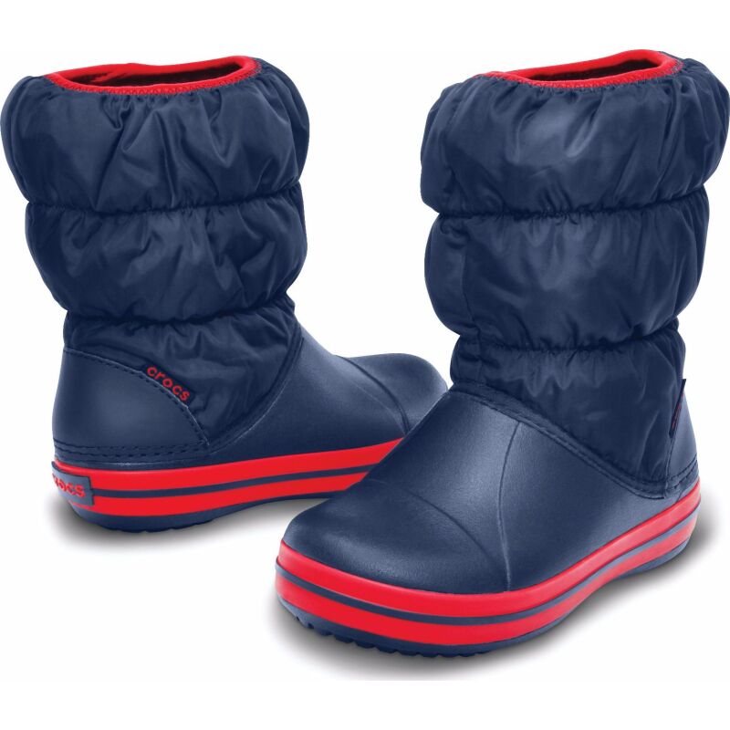 Crocs™ Winter Puff Boot Kids' Dark blue/Red