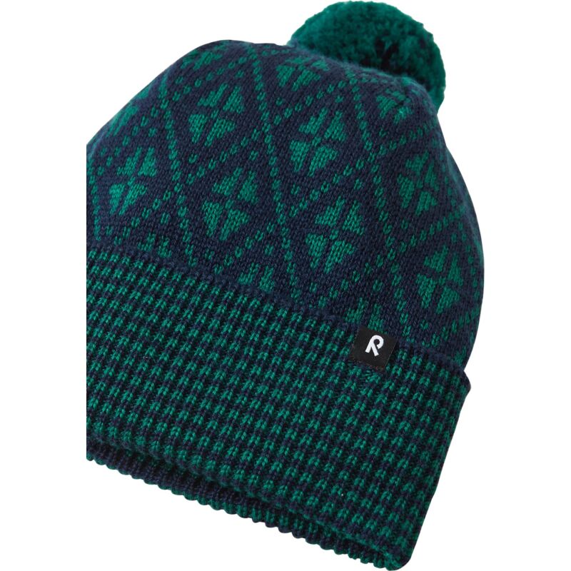 REIMA Merino Wool Blend Hat Kuurassa 5300216B Navy