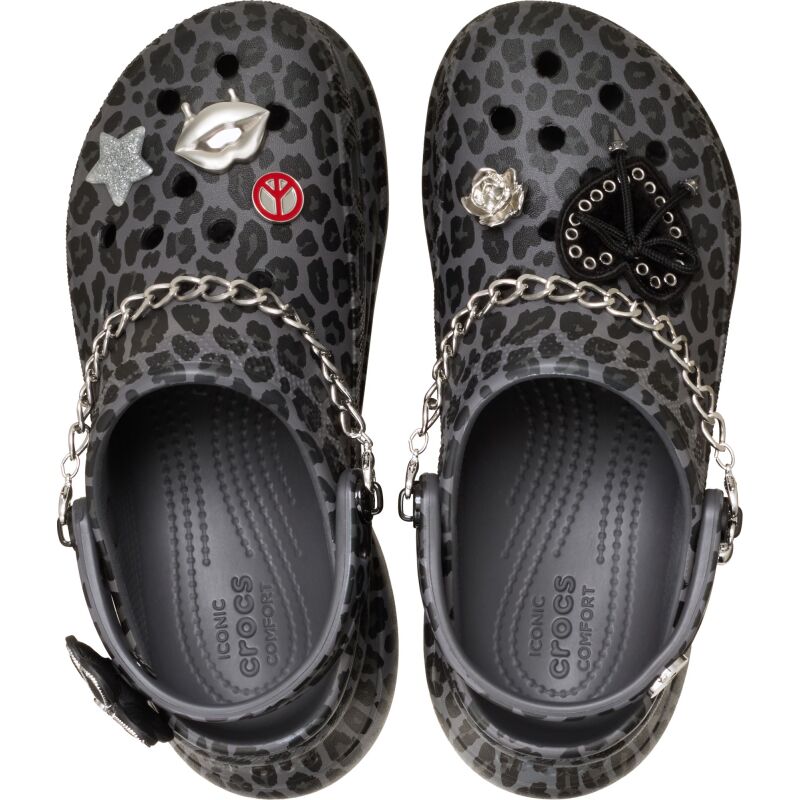 Crocs™ Bae Leopard Clog Women's Black/Leopard