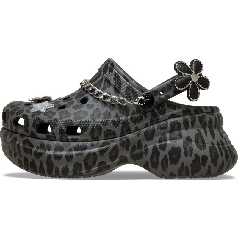 Crocs™ Bae Leopard Clog Women's Black/Leopard
