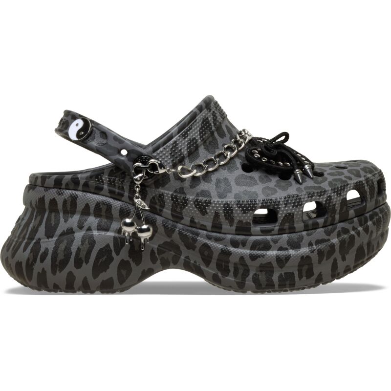 Crocs™ Bae Leopard Clog Women's Black/Leopard