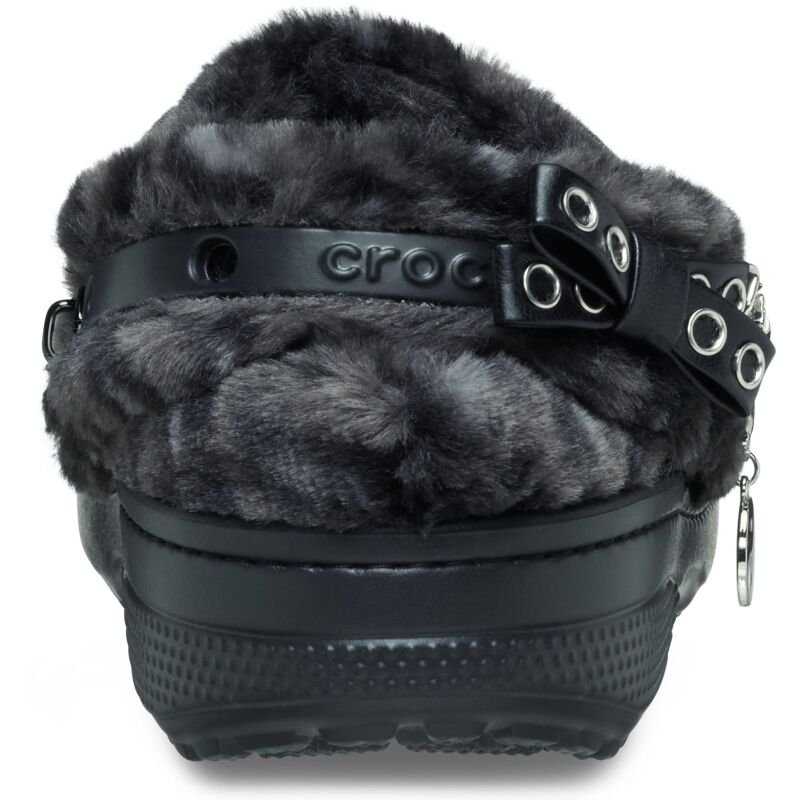 Crocs™ Classic Unfurgettable Leopard Clog Black/Leopard