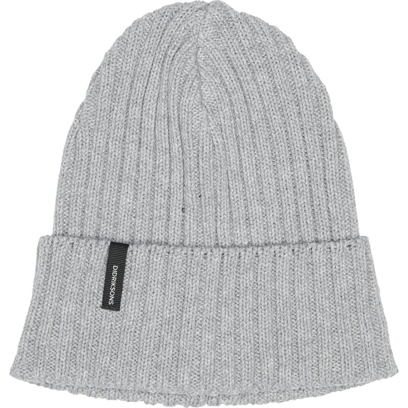 Didriksons Delmar Beanie Grey melange
