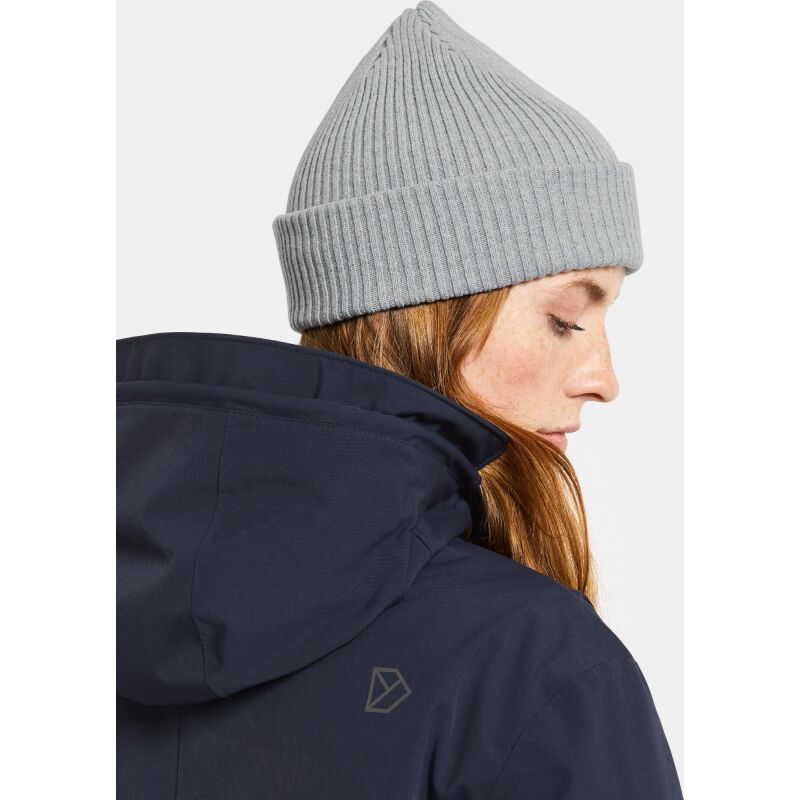 Didriksons Delmar Beanie Grey melange