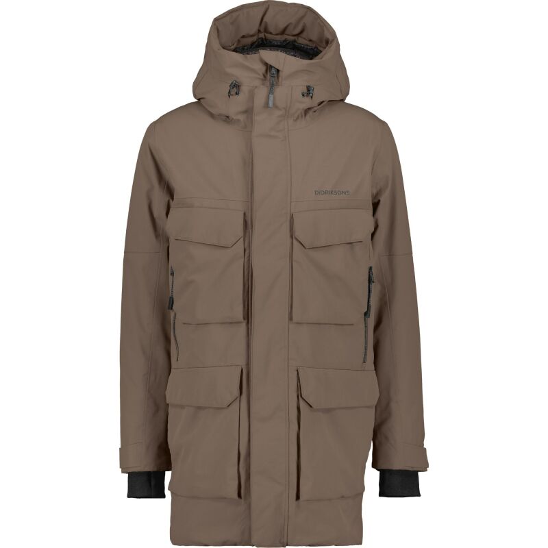 Didriksons Drew Usx Parka 8 Mocha Brown