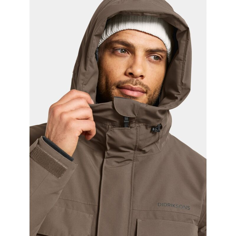 Didriksons Drew Usx Parka 8 Mocha Brown
