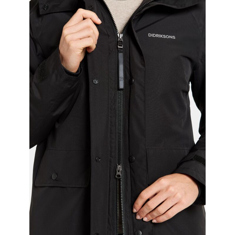 Didriksons Tuva Women's Parka Black