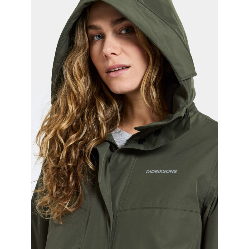 Didriksons Selina Women's Parka Deep Green
