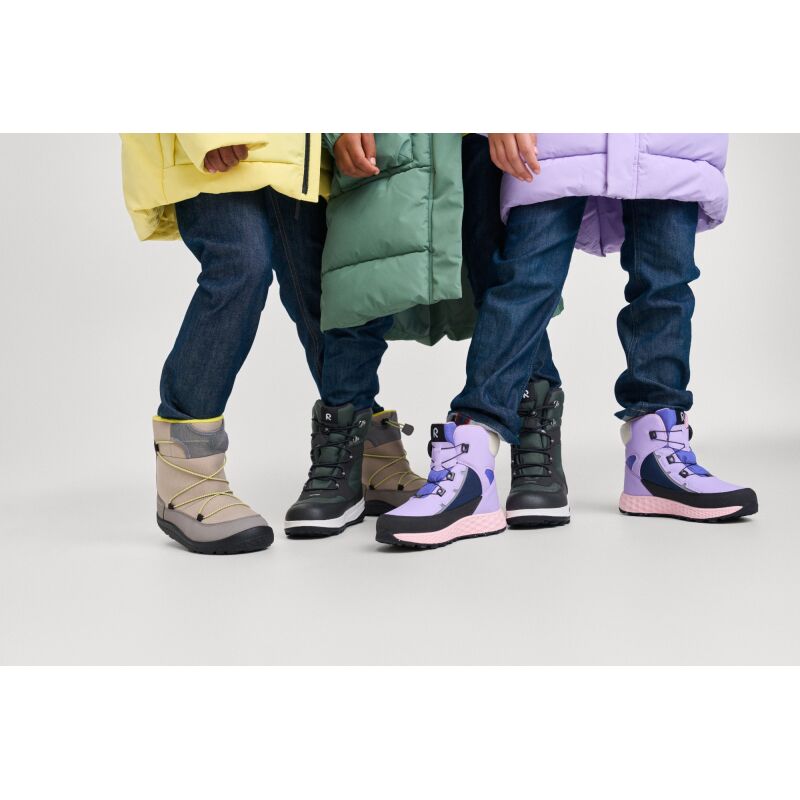 REIMA Ensilumi 5400162A Barefoot Winter Boots Junior Earthy Beige