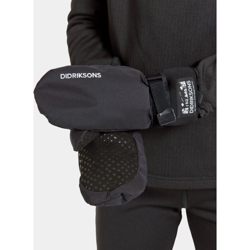 Didriksons Lovas Mitten Black