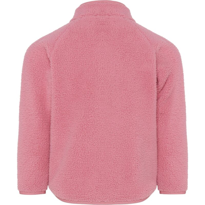 Didriksons Gibbs Kids' Full-Zip 2 Heather Pink