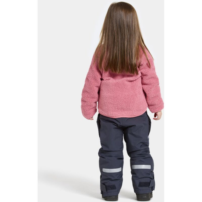 Didriksons Gibbs Kids' Full-Zip 2 Heather Pink