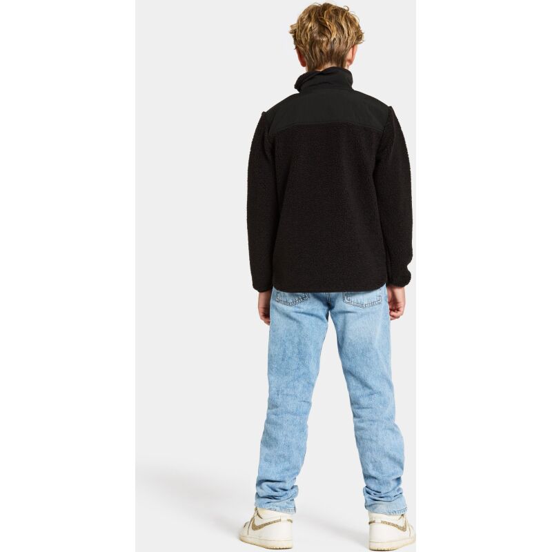 Didriksons Exa Kids' Half-Zip Black