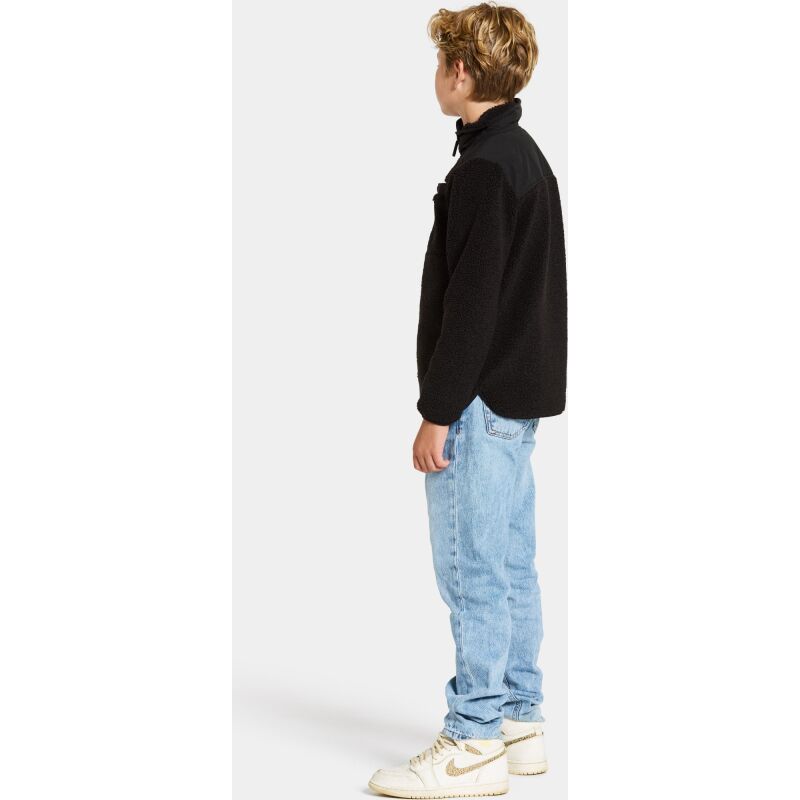 Didriksons Exa Kids' Half-Zip Black