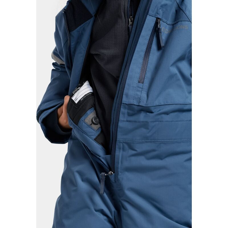 Didriksons Falken Kids' Coverall Galaxy Blue
