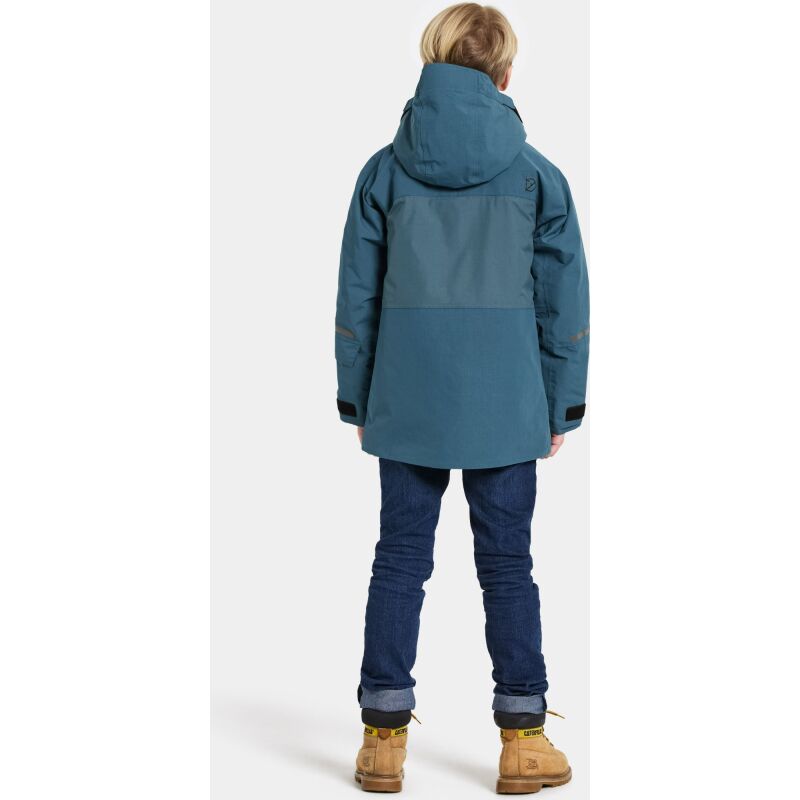 Didriksons Gabbro Kid's Jacket Star blue