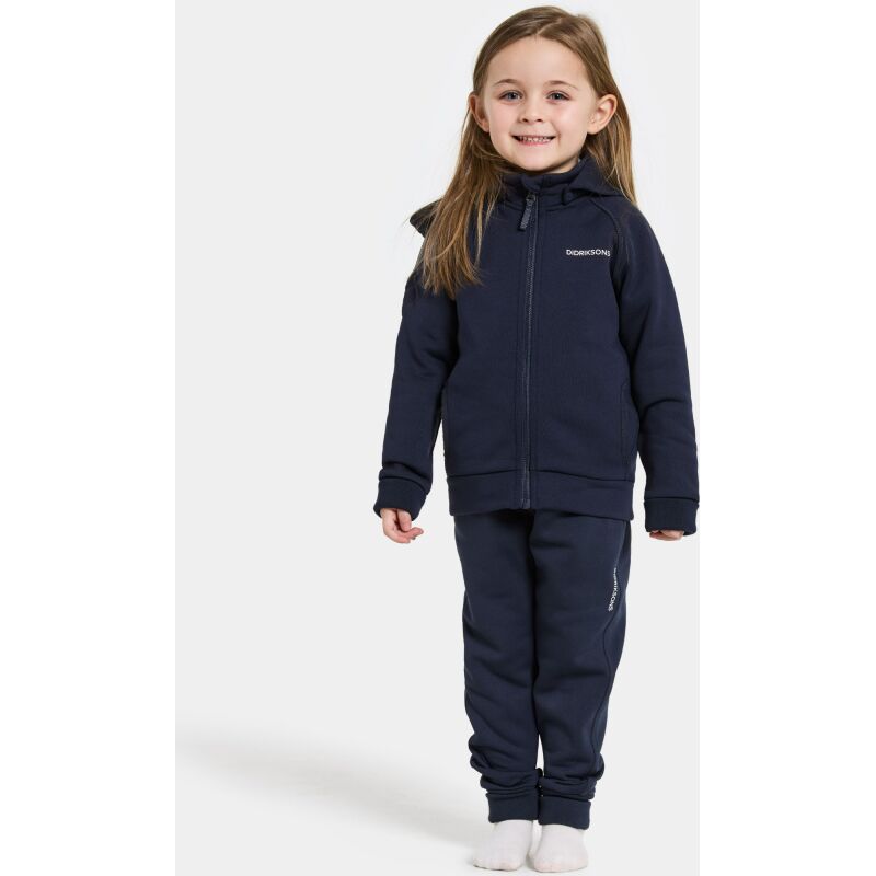 Didriksons Siljan Kids' Full-Zip Navy