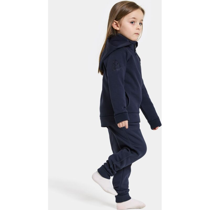 Didriksons Siljan Kids' Full-Zip Navy