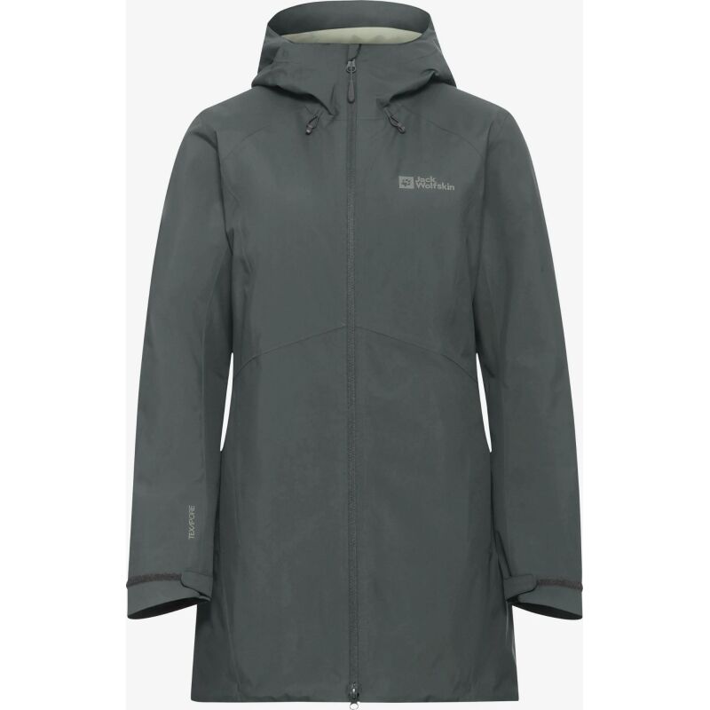 Jack Wolfskin Heidelstein Waterproof Winter Jacket Women's Slate Green