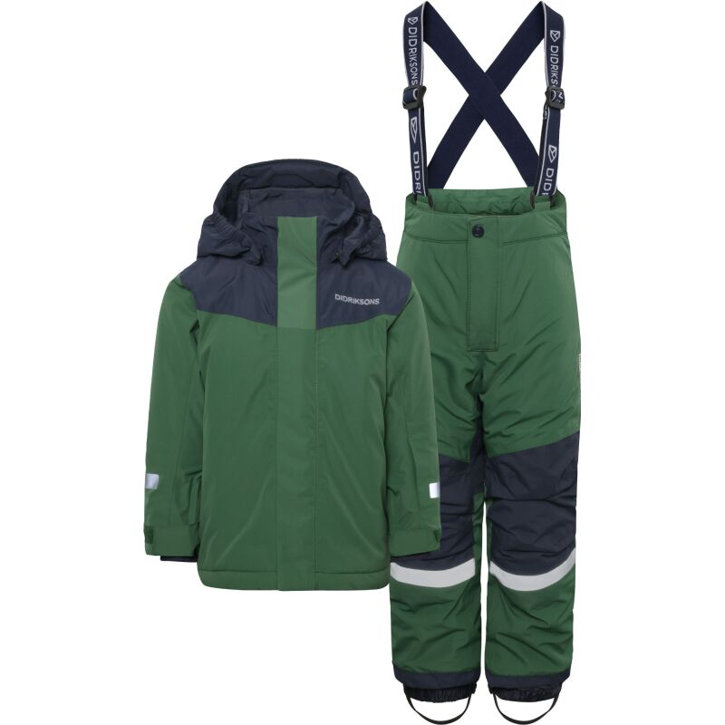 Didriksons Skare Kids' Set Pine Green
