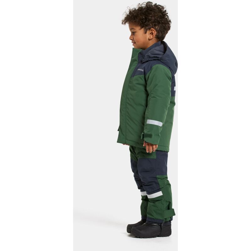 Didriksons Skare Kid'S Set Pine Green