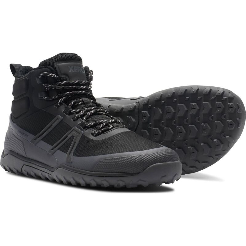 Xero Shoes Scrambler Trail Mid WP Men's Black / Asphalt
