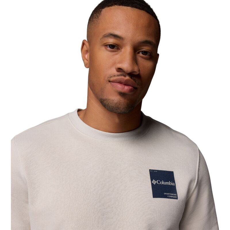 Columbia Trek Crew Men's Dark Stone, Boxy Brand