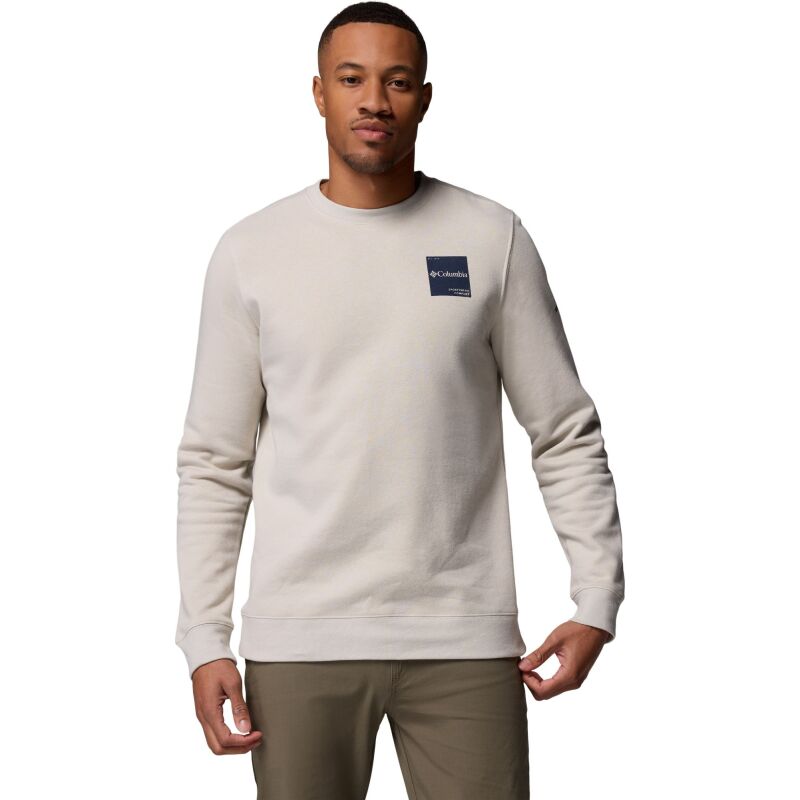 Columbia Trek Crew Men's Dark Stone, Boxy Brand