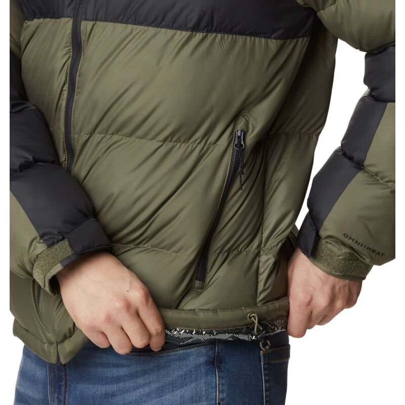 Columbia Pike Lake II Hooded Jacket Men's Stone Green, Shark