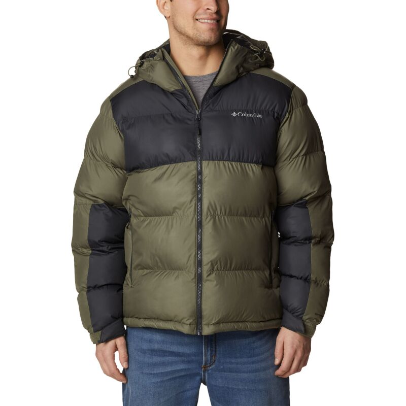 Columbia Pike Lake II Hooded Jacket Men's Stone Green, Shark