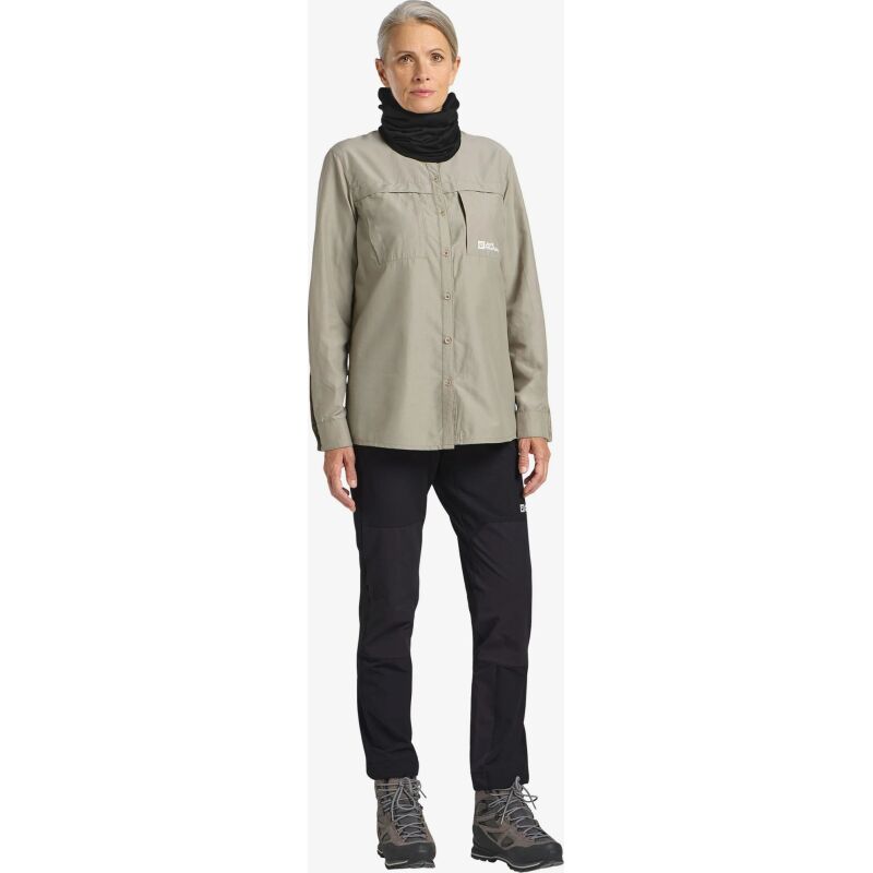 Jack Wolfskin Merino Neckgaiter Black