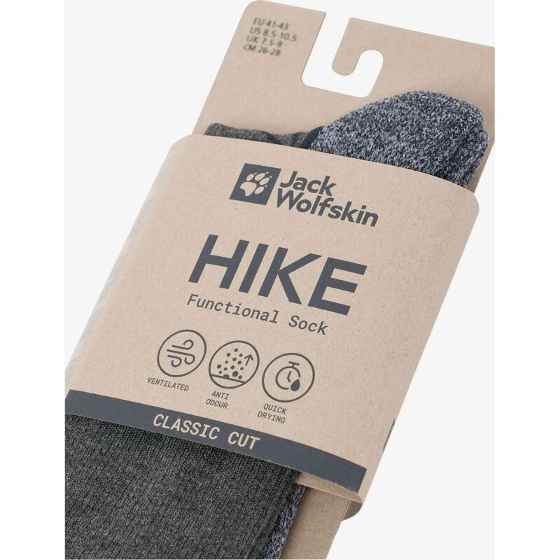 Jack Wolfskin Vojo Light Sock Classic Cut Dark Grey