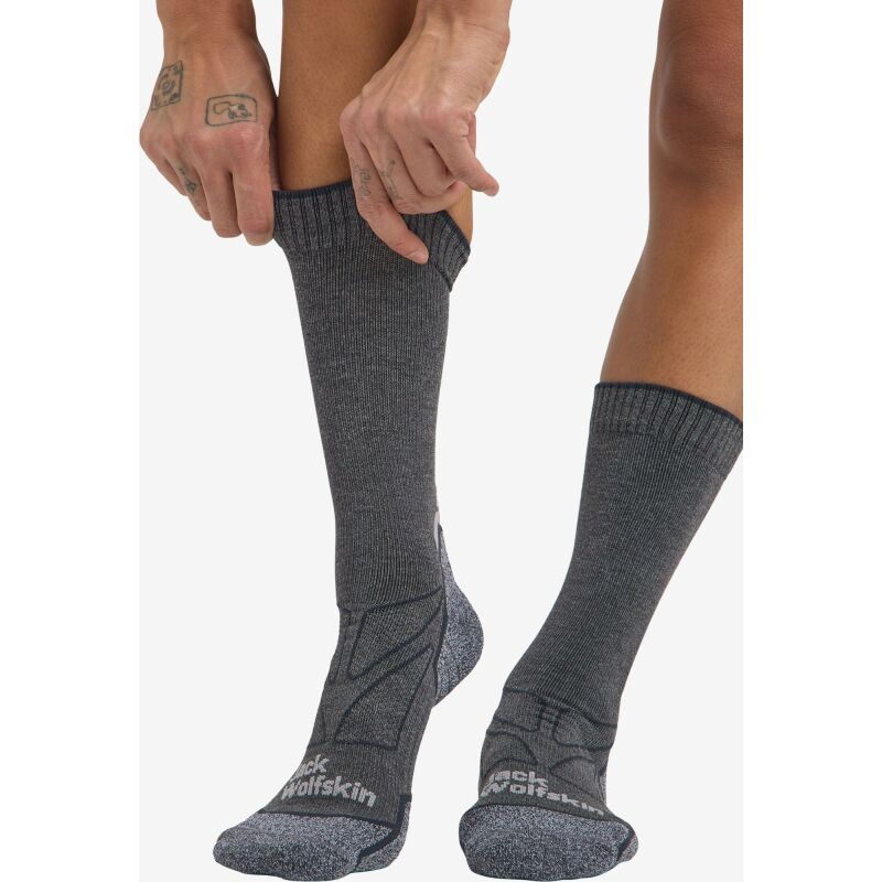 Jack Wolfskin Vojo Light Sock Classic Cut Dark Grey