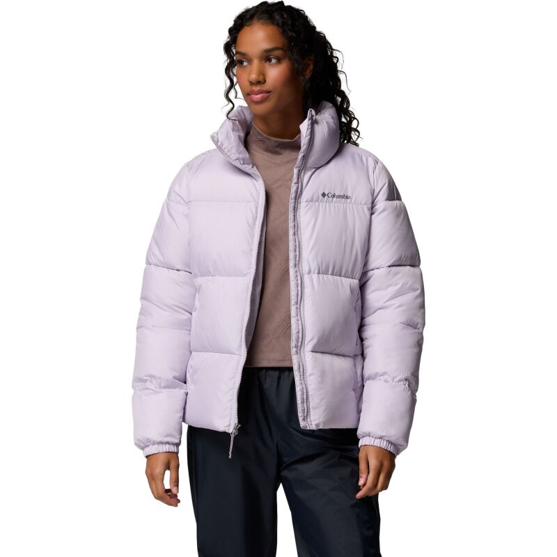 Columbia Puffect II Full Zip Jacket Women's Lavender Pearl