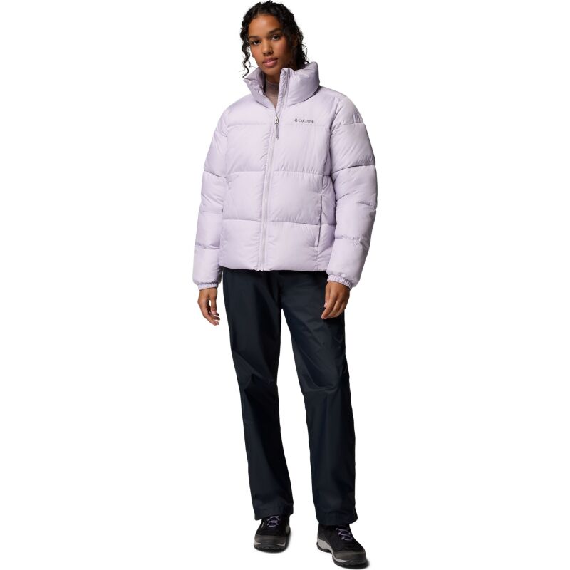 Columbia Puffect II Full Zip Jacket Women's Lavender Pearl