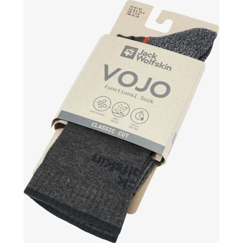Jack Wolfskin Vojo Sock Classic Cut Dark Grey