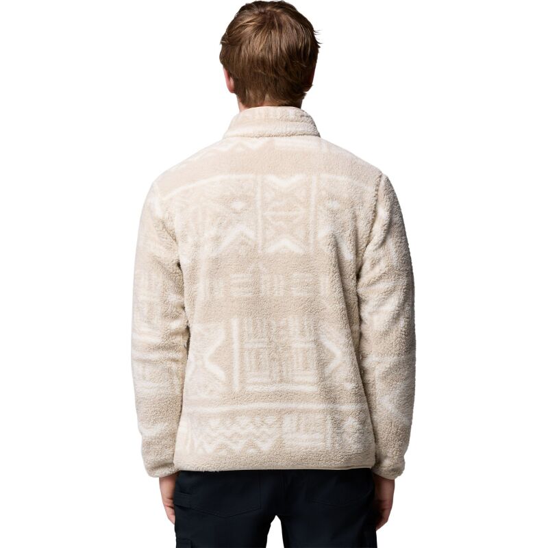 Columbia Rugged Ridge High Pile Half Zip Men's Dark Stone Deschutes Days