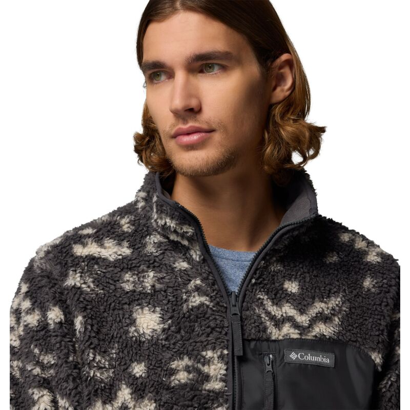 Columbia Winter Pass Reversible Fleece Men's Shark, Peaked Tonal