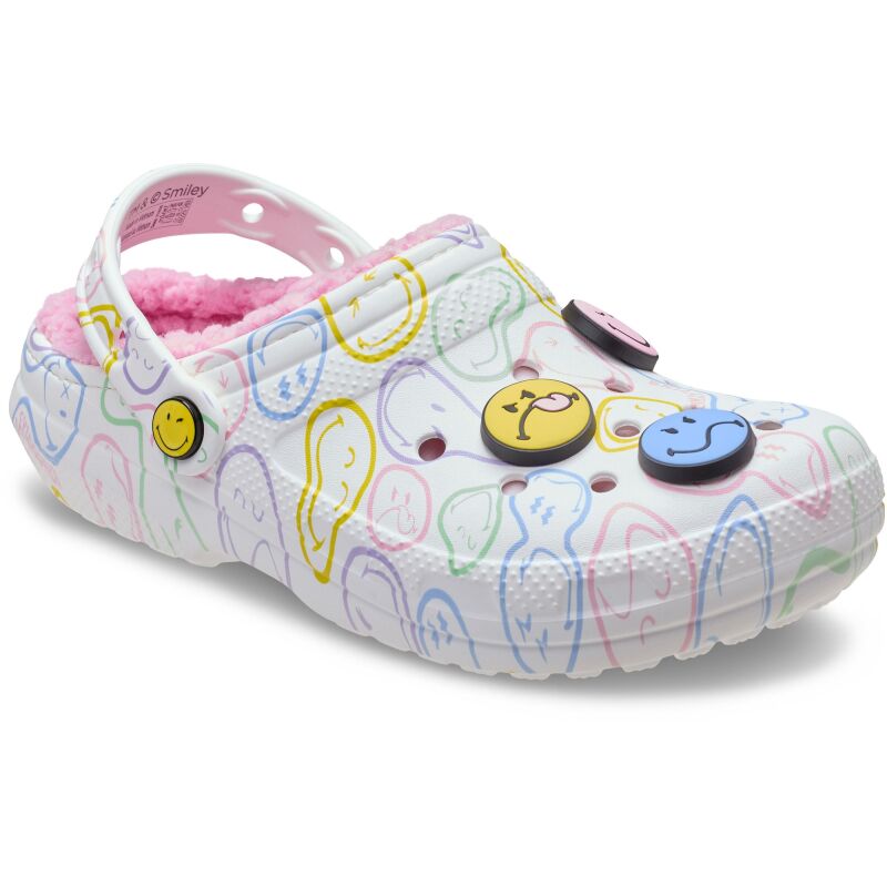 Crocs™ Smiley Classic Lined Clog Multi