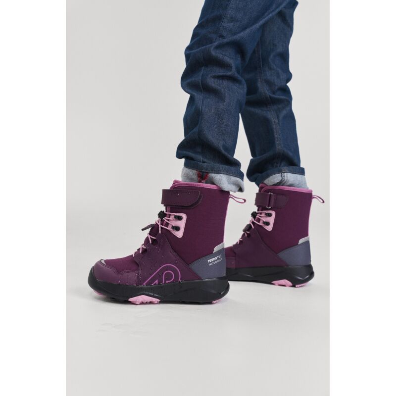 REIMA Talves 5400166A waterproof winter shoes ReimaTec Deep purple