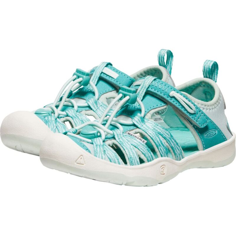 Keen Moxie Sandal Little Kid's Waterfall/Blue Glass