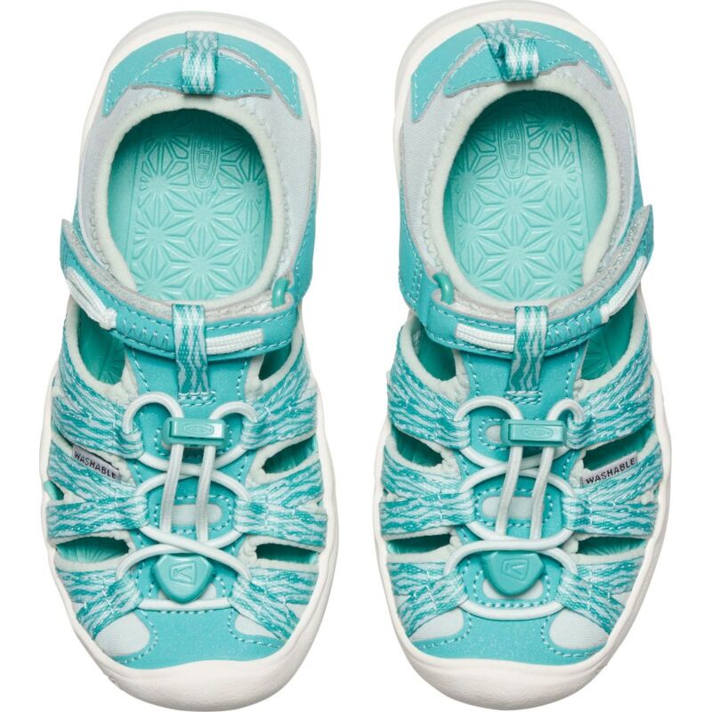 Keen Moxie Sandal Little Kids' Waterfall/Blue Glass