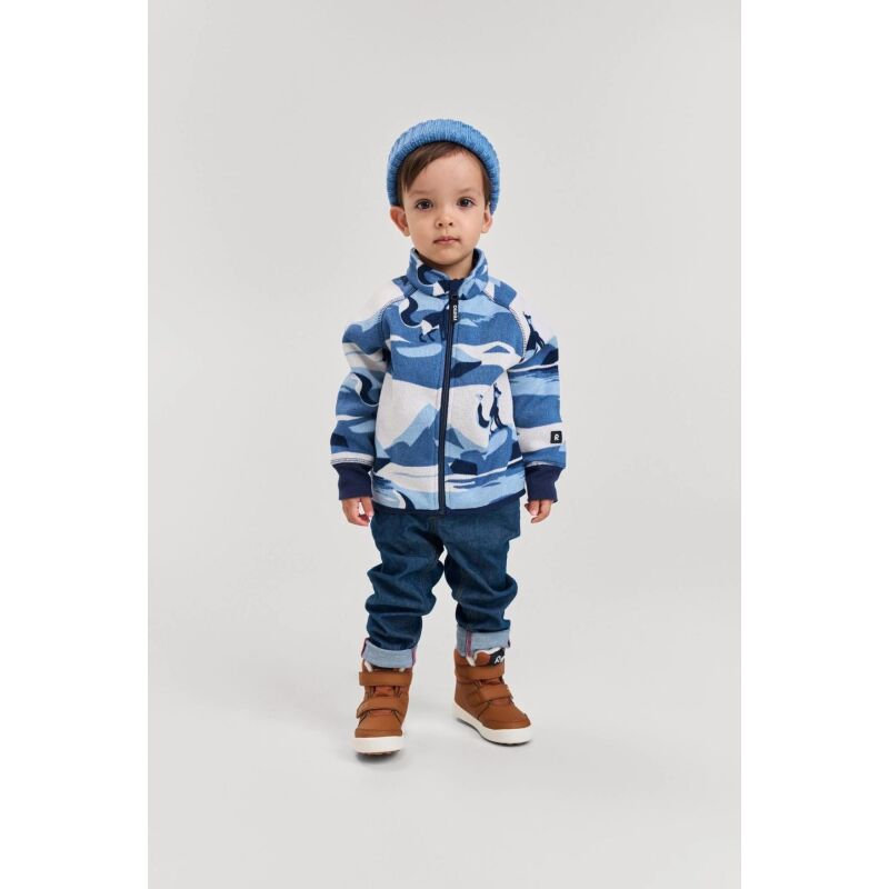 REIMA Fleece Sweater Ornament 5200043A Navy 6981