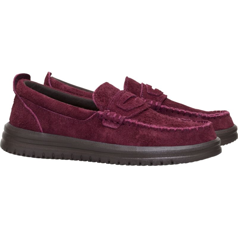 HEYDUDE Wendy NXT Loafer Women Fig Purple/Mole Brown