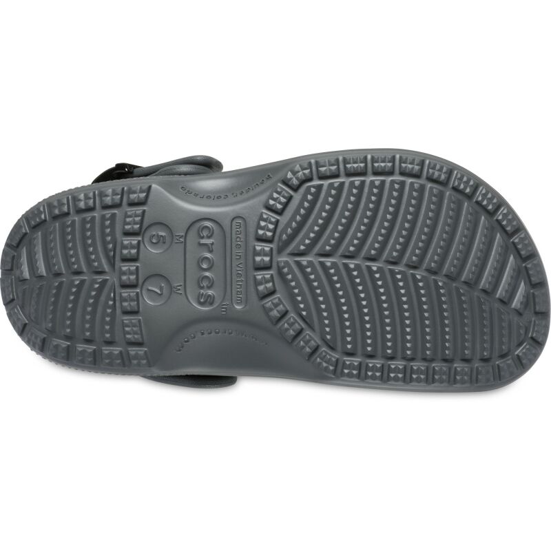 Crocs™ Classic Enamel Buckle Clog Carbon