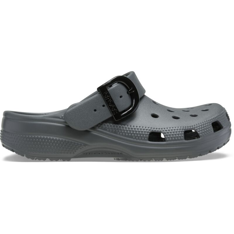 Crocs™ Classic Enamel Buckle Clog Carbon