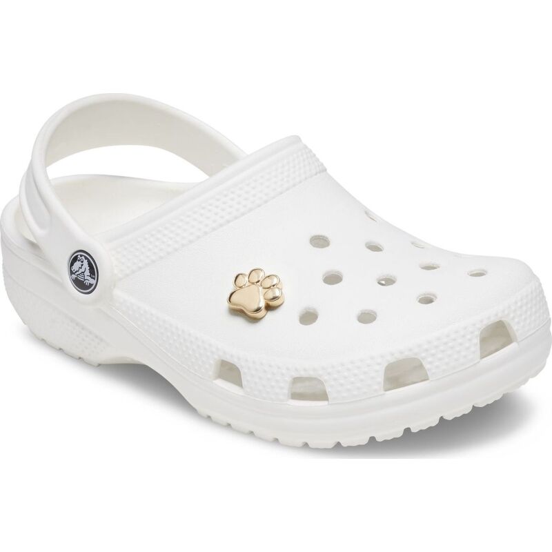 Crocs™ Jibbitz Gold Dog Paw 